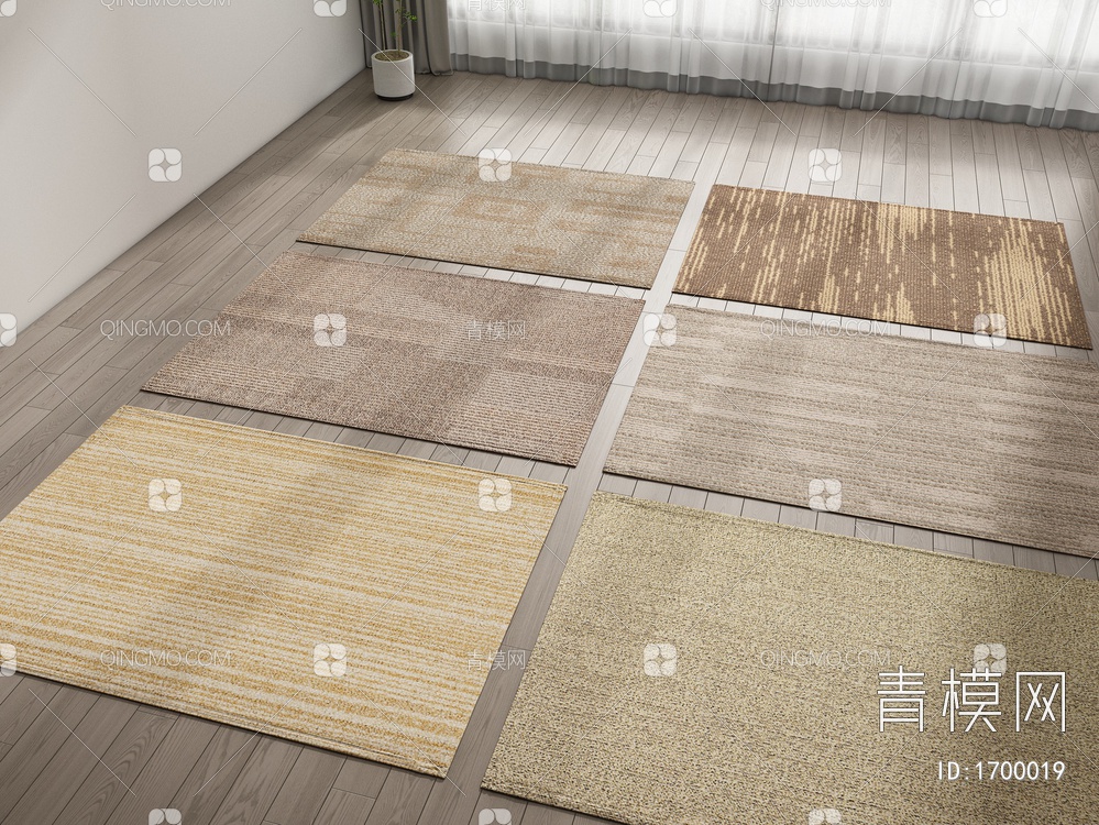 地毯3D模型下载【ID:1700019】