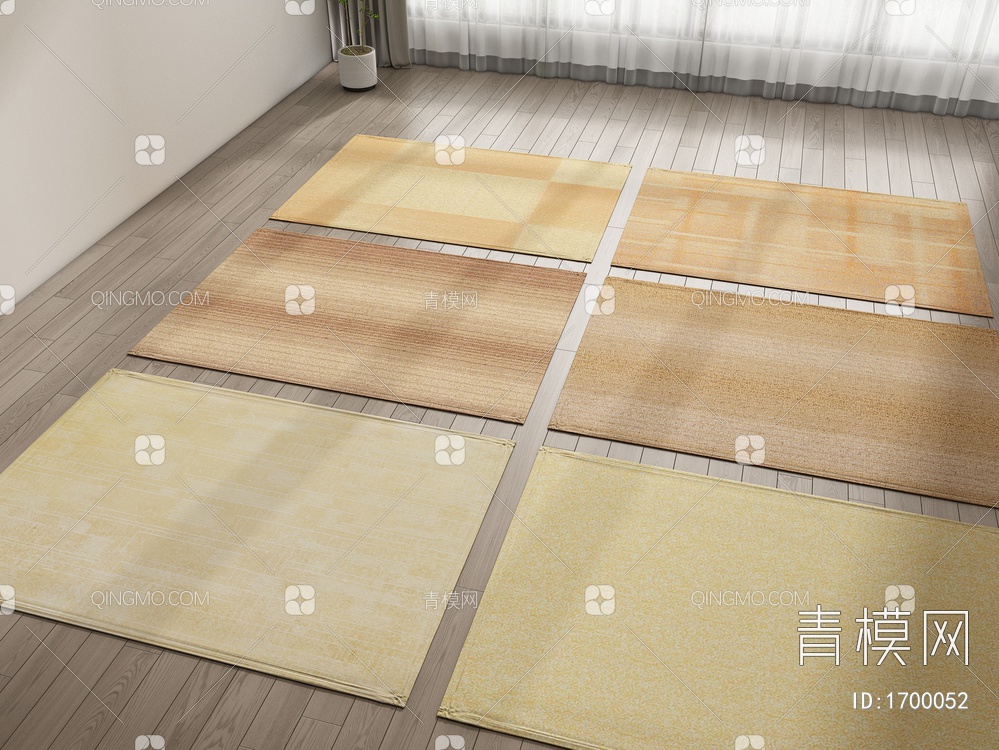 地毯3D模型下载【ID:1700052】