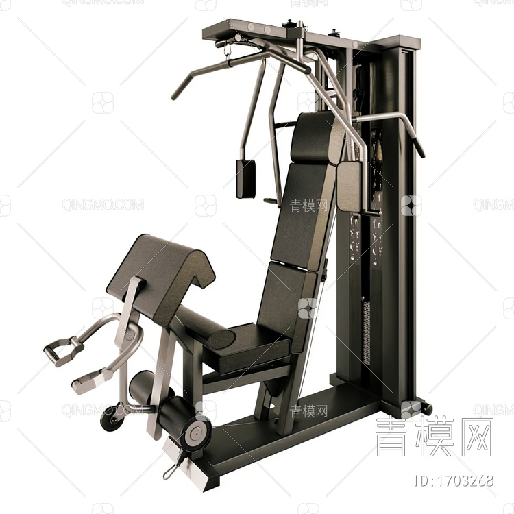 健身器材3D模型下载【ID:1703268】
