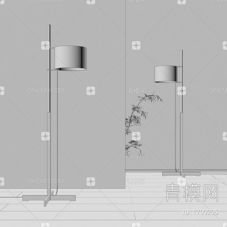 落地灯3D模型下载【ID:1700205】