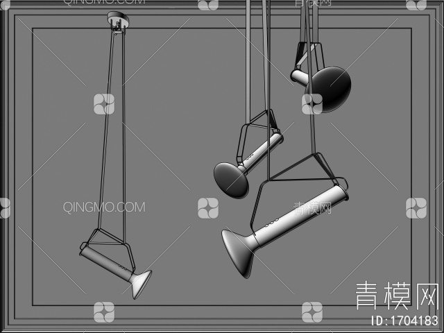 小吊灯3D模型下载【ID:1704183】