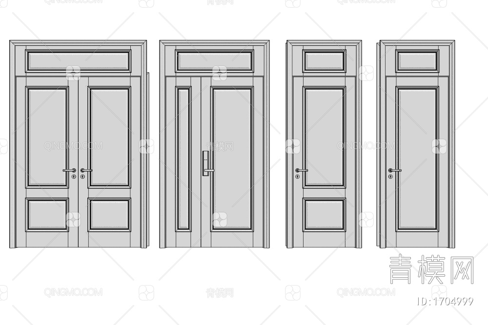 门3D模型下载【ID:1704999】