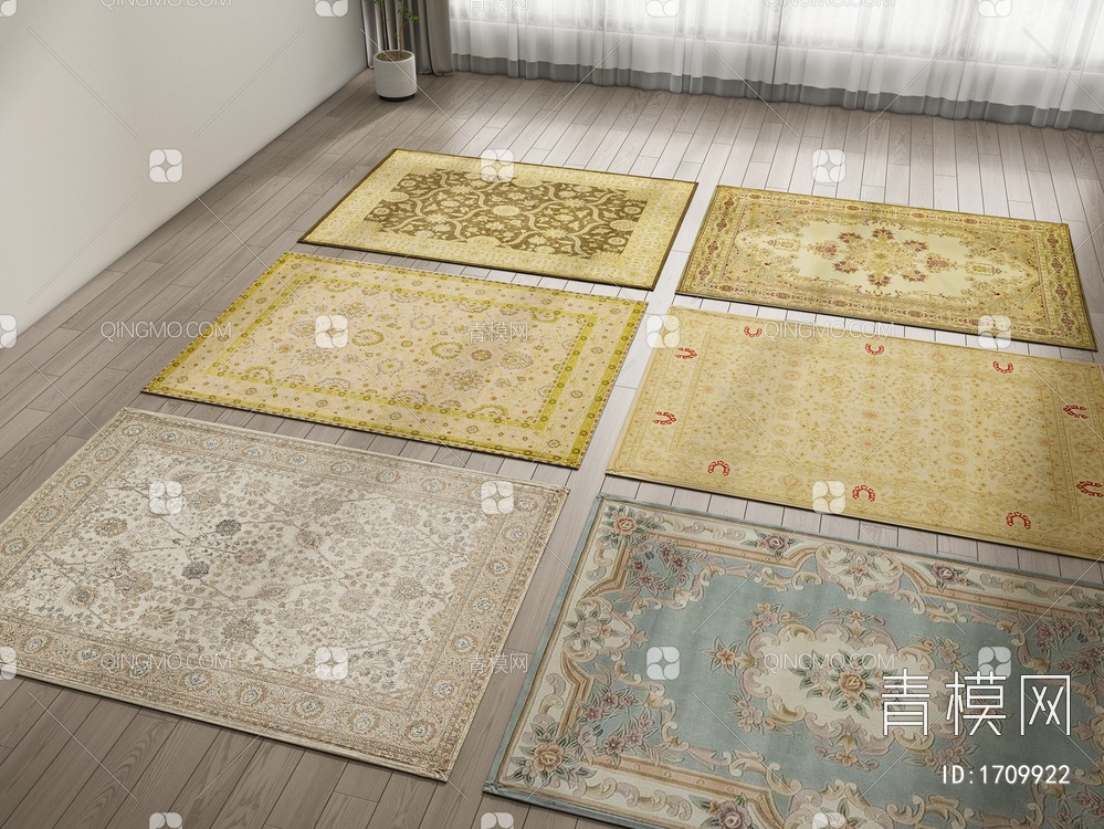 地毯3D模型下载【ID:1709922】