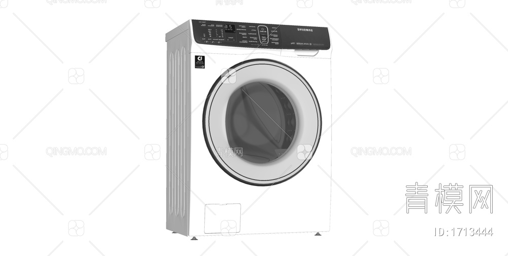 洗衣机SU模型下载【ID:1713444】