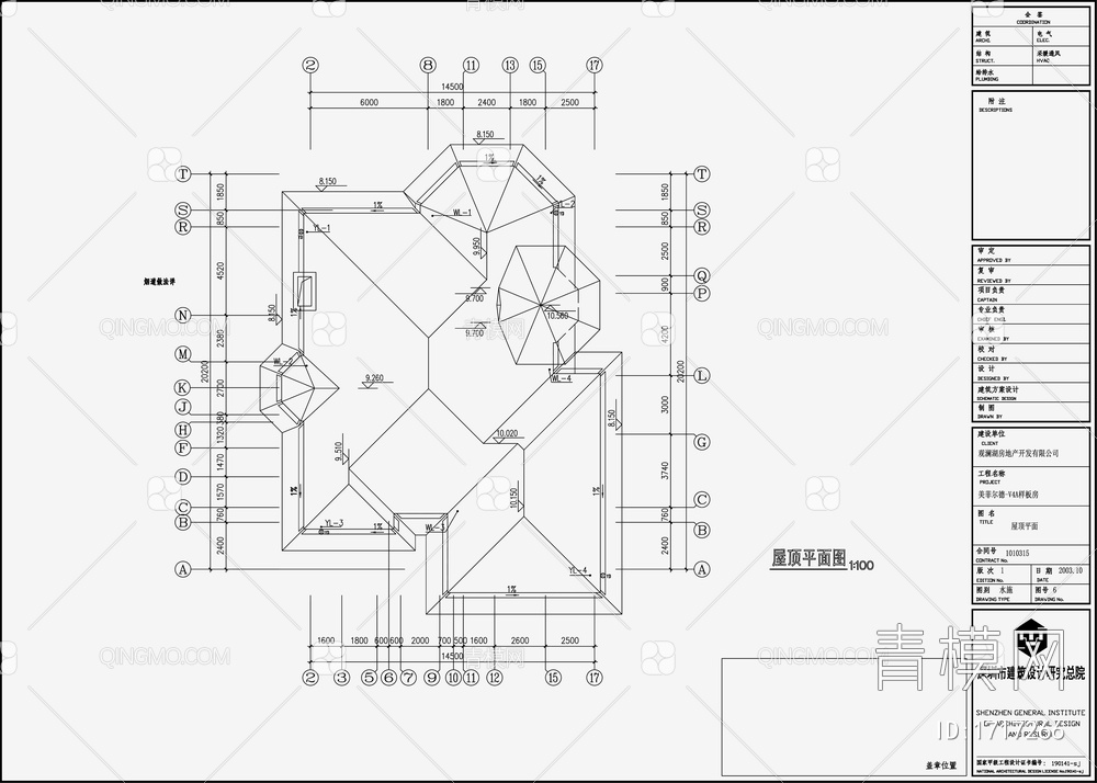 别墅给排水设计施工图【ID:1717266】