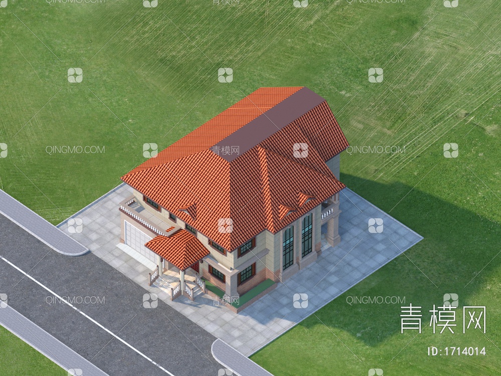 别墅住宅私宅3D模型下载【ID:1714014】
