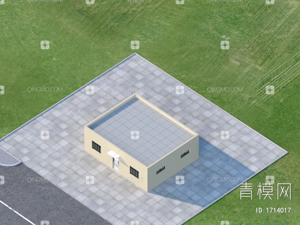 电房建筑3D模型下载【ID:1714017】