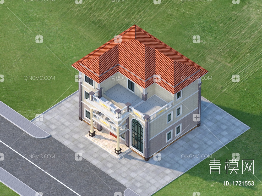 别墅住宅私宅3D模型下载【ID:1721553】