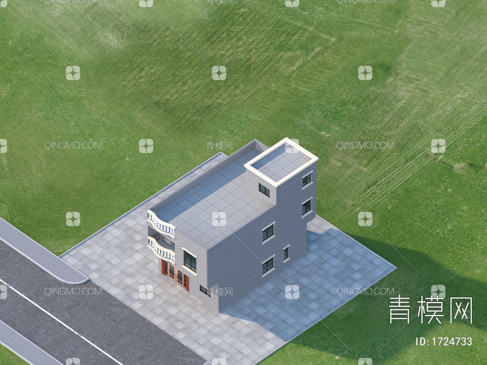 别墅住宅私宅3D模型下载【ID:1724733】