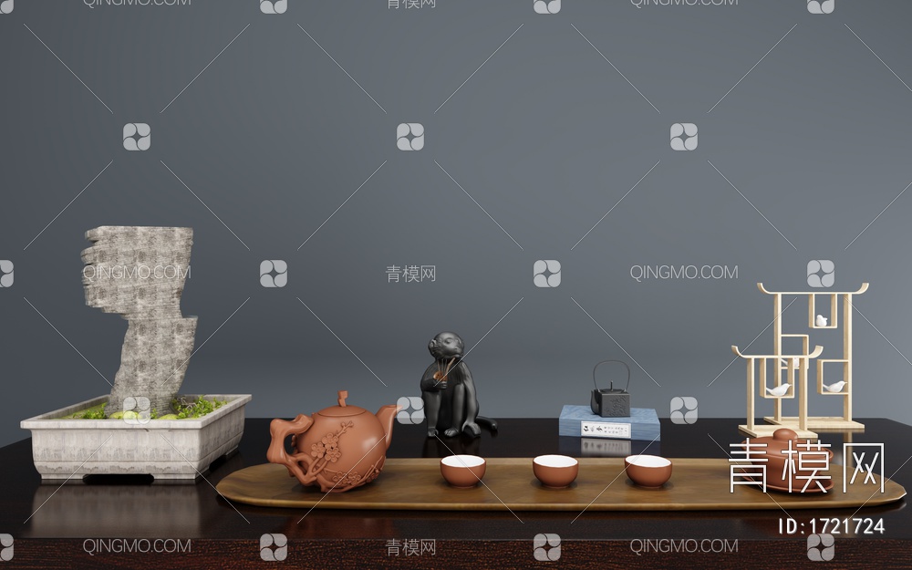 茶壶3D模型下载【ID:1721724】