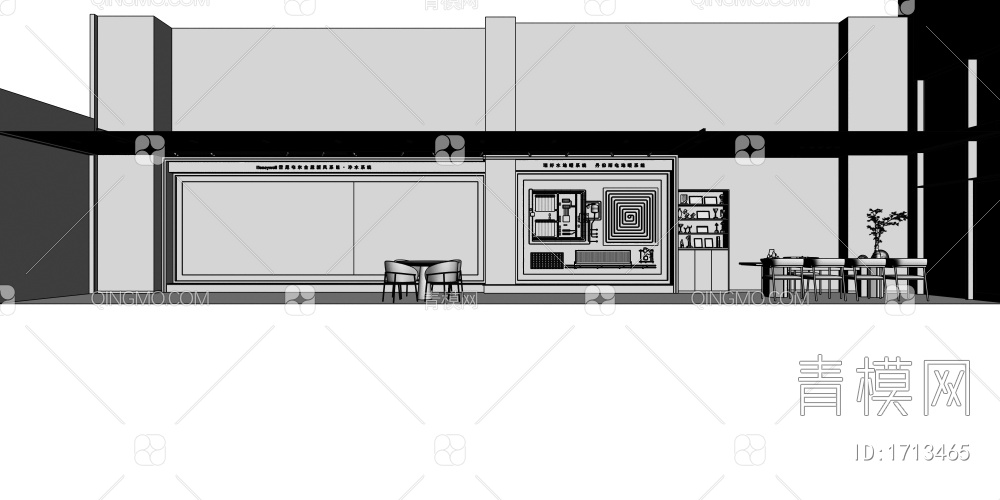 LG空调展厅专卖店3D模型下载【ID:1713465】