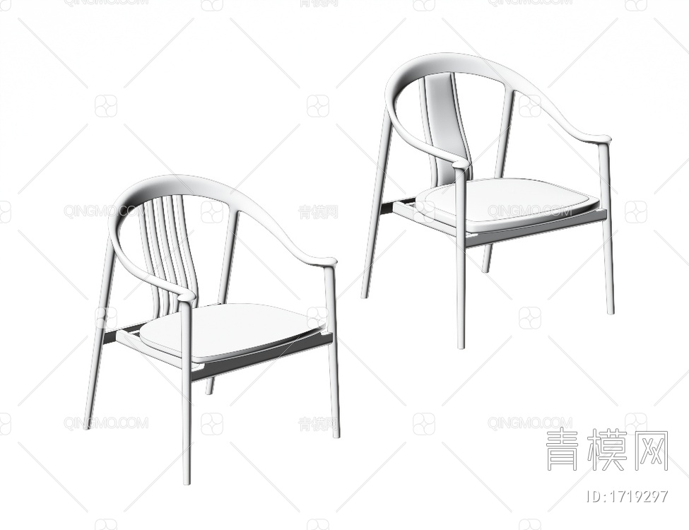 单椅3D模型下载【ID:1719297】