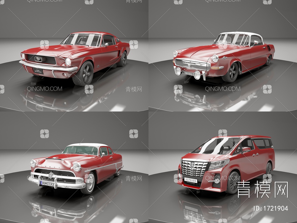 交通工具 汽车3D模型下载【ID:1721904】