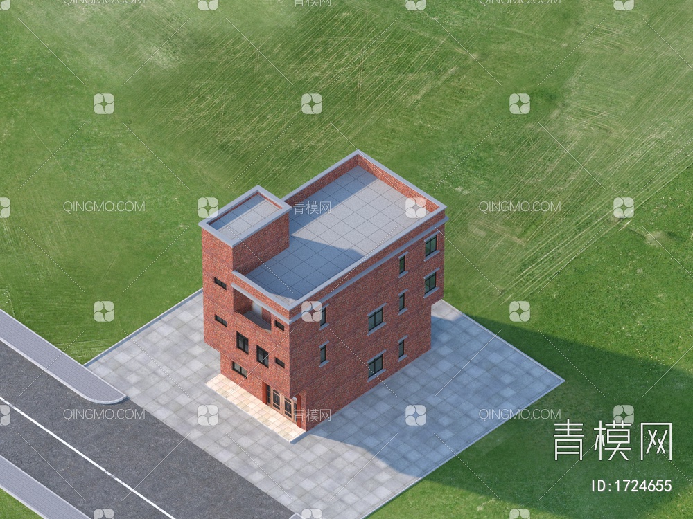 别墅住宅私宅3D模型下载【ID:1724655】