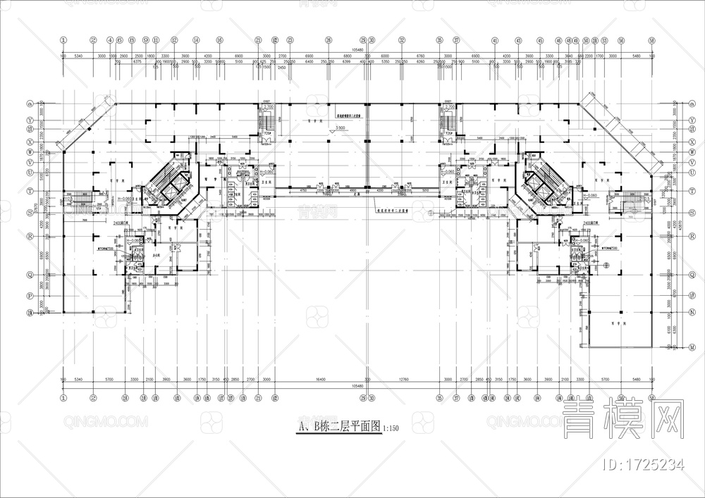 高层建筑全套图【ID:1725234】