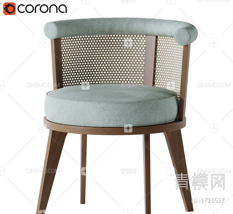 乔治餐椅3D模型下载【ID:1726527】