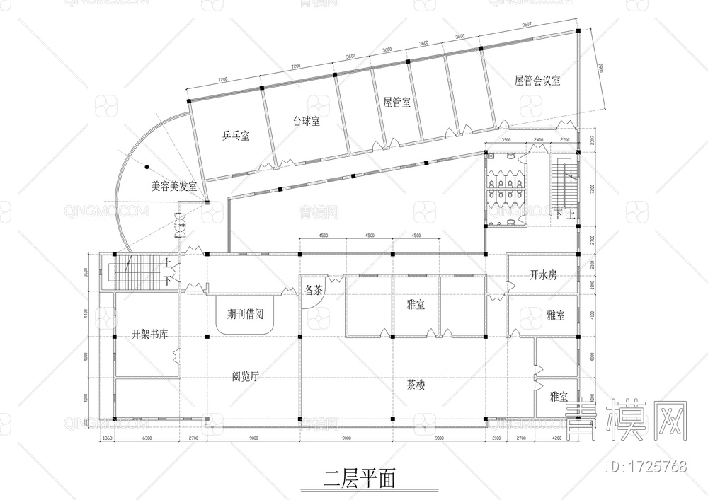 很的会所建筑详图【ID:1725768】