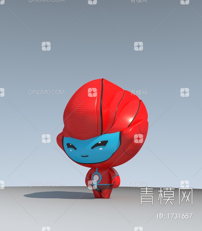吉祥物玩具3D模型下载【ID:1731657】