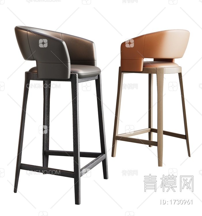 Pertica吧椅3D模型下载【ID:1730961】