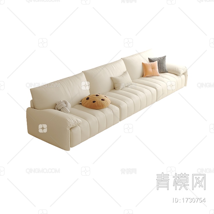 多人沙发3D模型下载【ID:1730754】