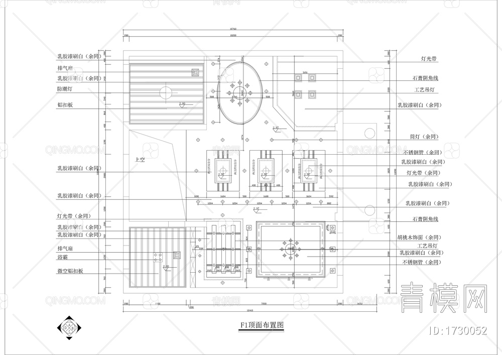 三层带办公功能别墅装修图【ID:1730052】