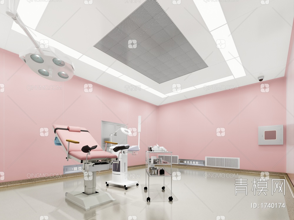 取卵室 手术室3D模型下载【ID:1740174】