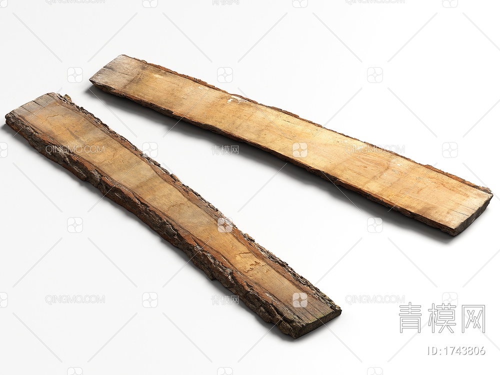 木板 木头 木块 木材 木条 原木 木柴3D模型下载【ID:1743806】