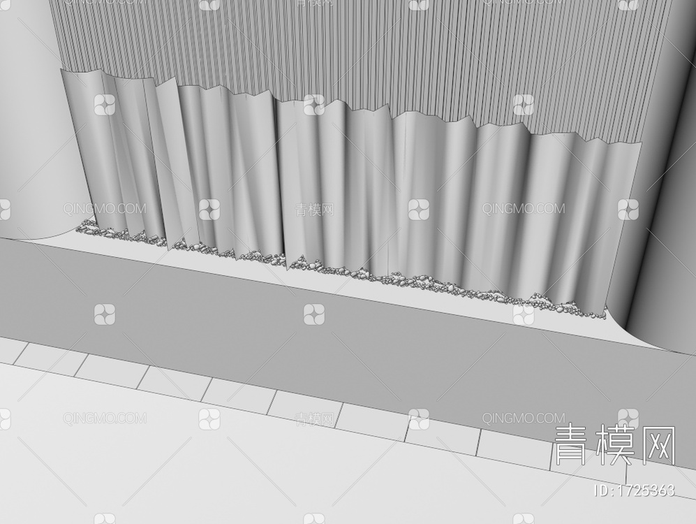 壁炉3D模型下载【ID:1725363】