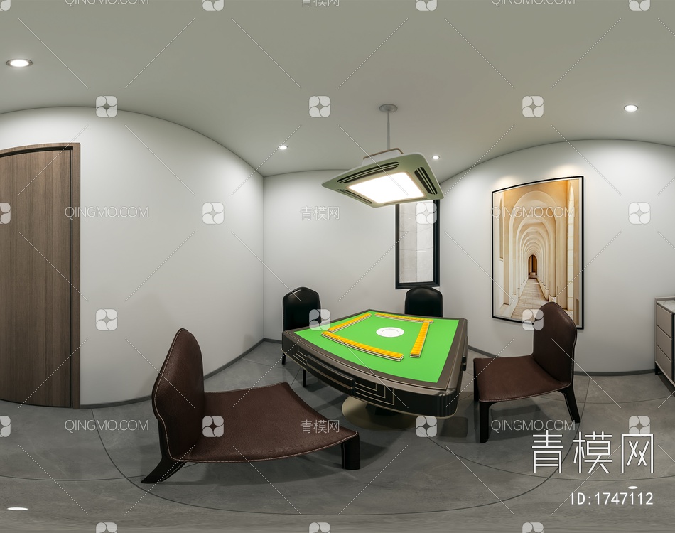 茶室 棋牌室 厨房3D模型下载【ID:1747112】