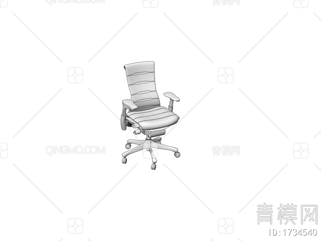 Embody游戏椅3D模型下载【ID:1734540】