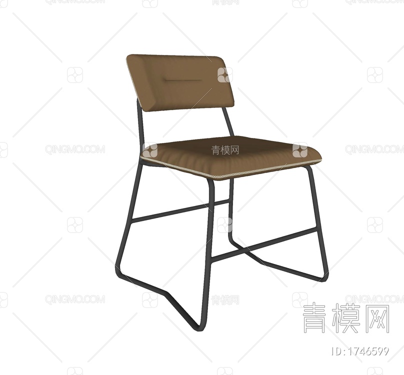 单椅SU模型下载【ID:1746599】