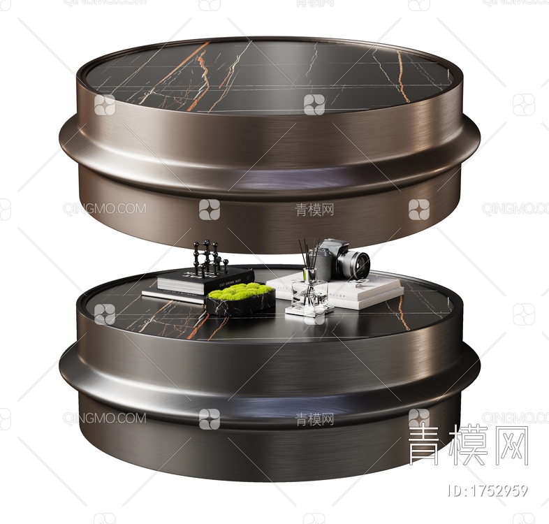 TONINCASA 茶几组合SU模型下载【ID:1752959】