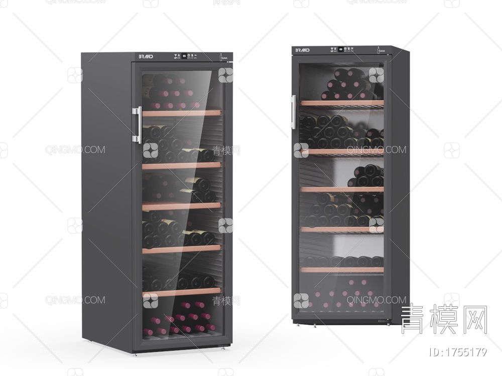 生活家电 红酒储存柜3D模型下载【ID:1755179】