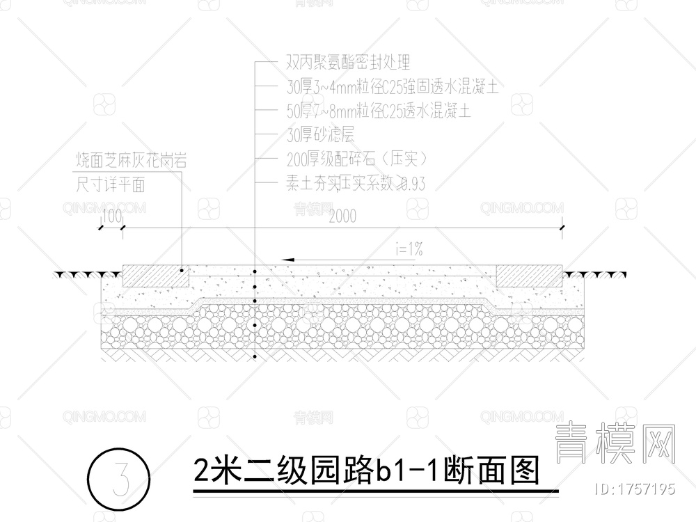 地面铺装通用节点详图【ID:1757195】