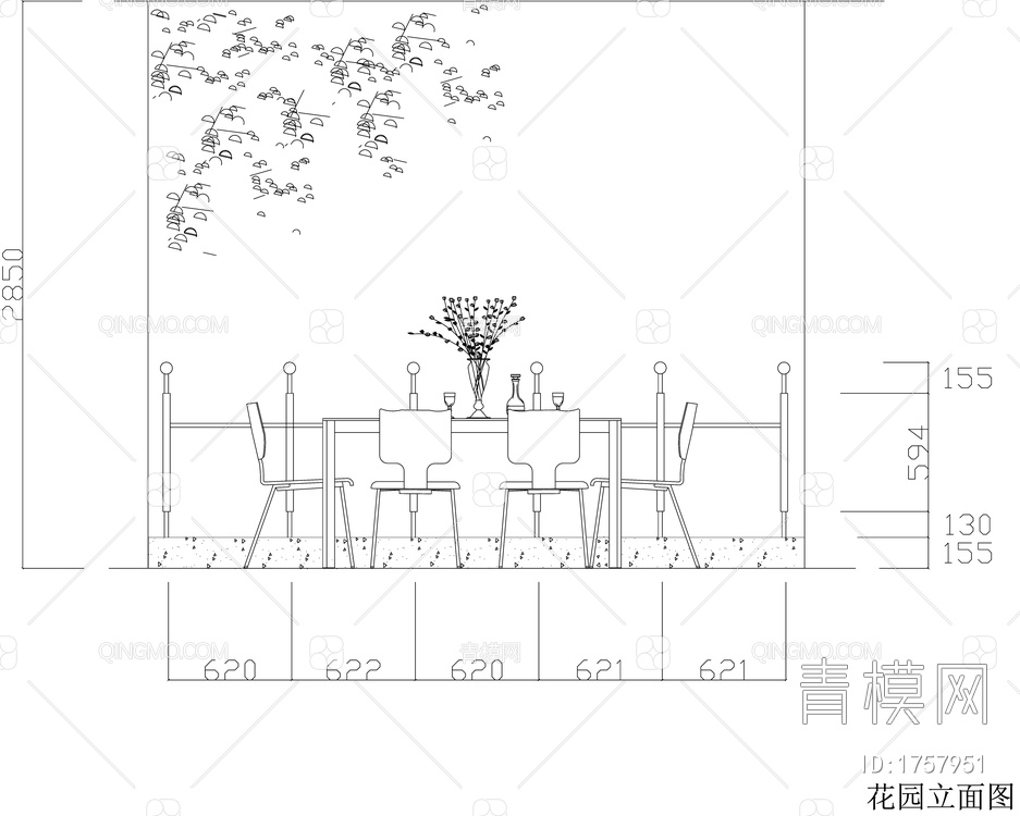 别墅装修设计 施工图【ID:1757951】