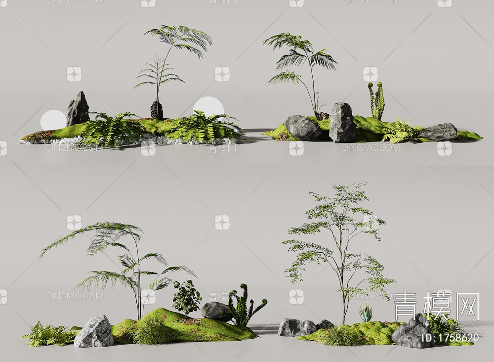 景观小品3D模型下载【ID:1758620】