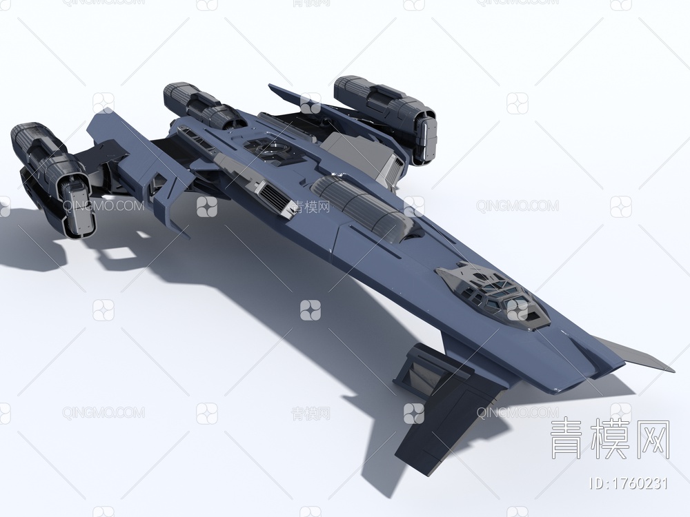 宇宙飞船3D模型下载【ID:1760231】
