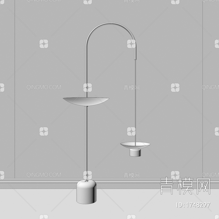 落地灯3D模型下载【ID:1748297】