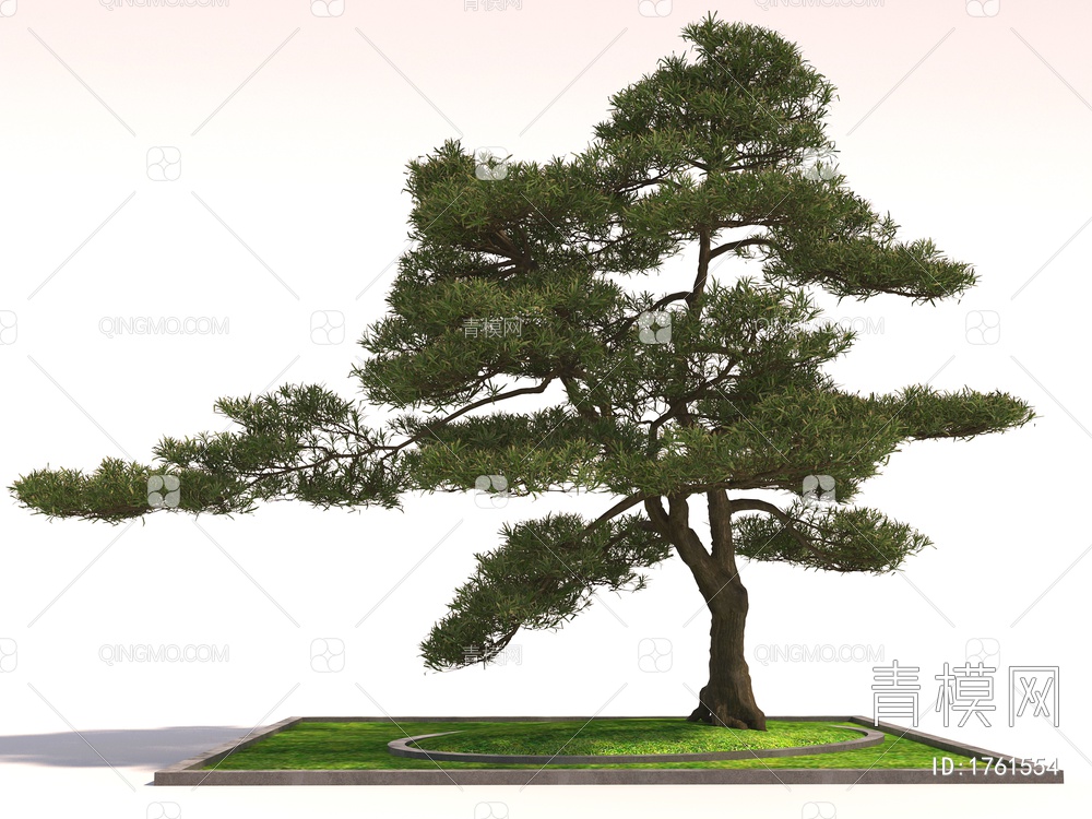 景观松树3D模型下载【ID:1761554】