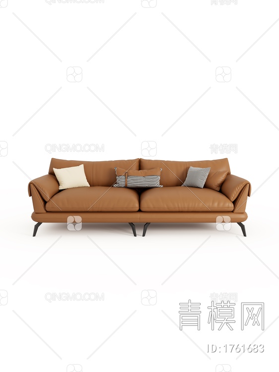 双人沙发3D模型下载【ID:1761683】