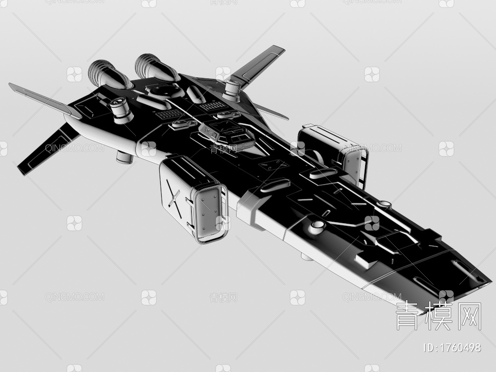 宇宙飞船3D模型下载【ID:1760498】