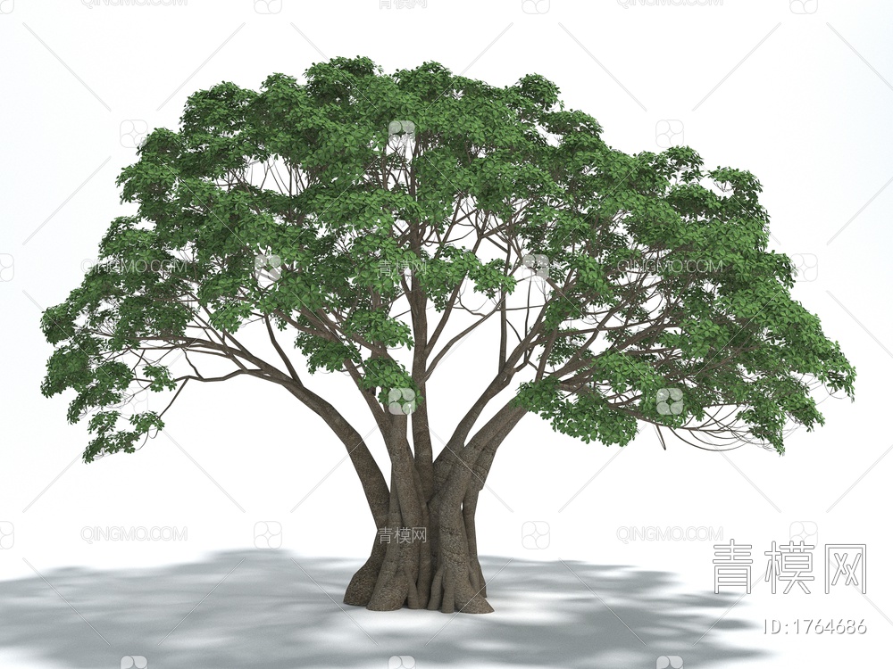 景观树3D模型下载【ID:1764686】