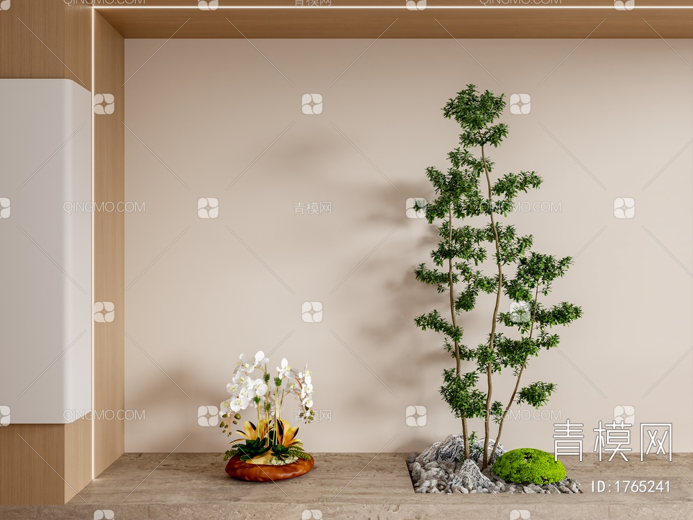 绿植 树3D模型下载【ID:1765241】