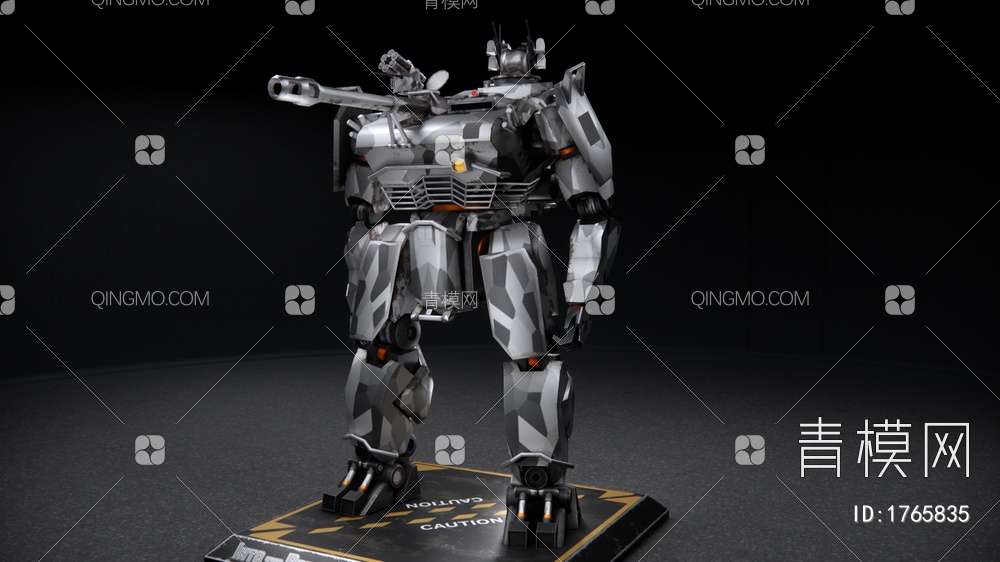 科技感机器人SU模型下载【ID:1765835】