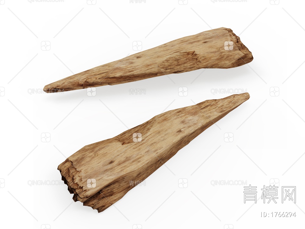 木头 木材3D模型下载【ID:1766294】