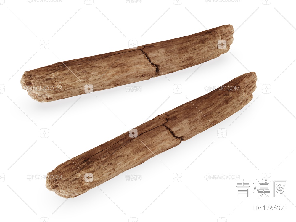 木材木头SU模型下载【ID:1766321】