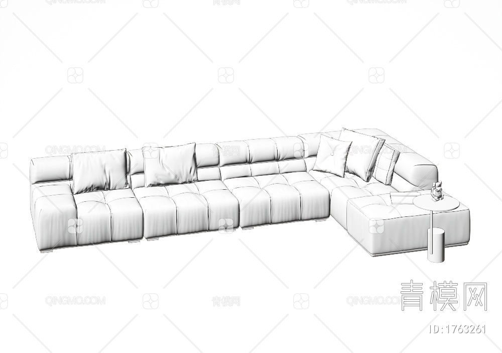 多人沙发3D模型下载【ID:1763261】