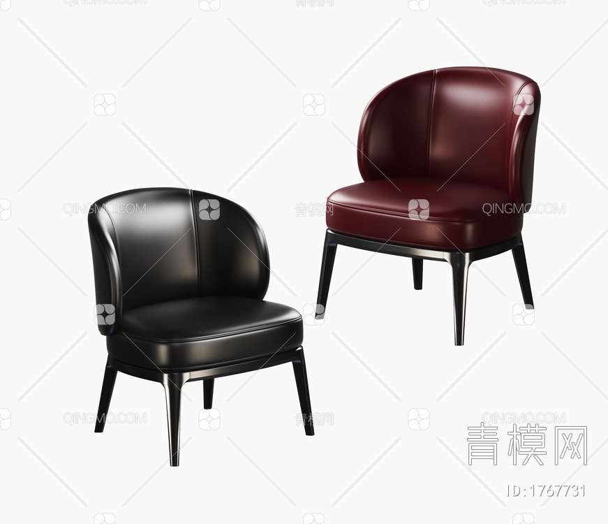 单椅3D模型下载【ID:1767731】