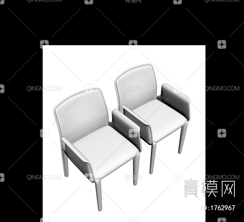 椅子3D模型下载【ID:1762967】