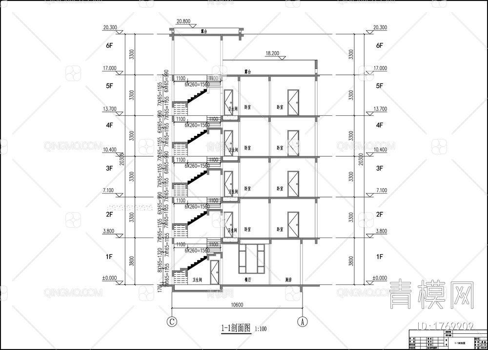 别墅建筑设计【ID:1769909】